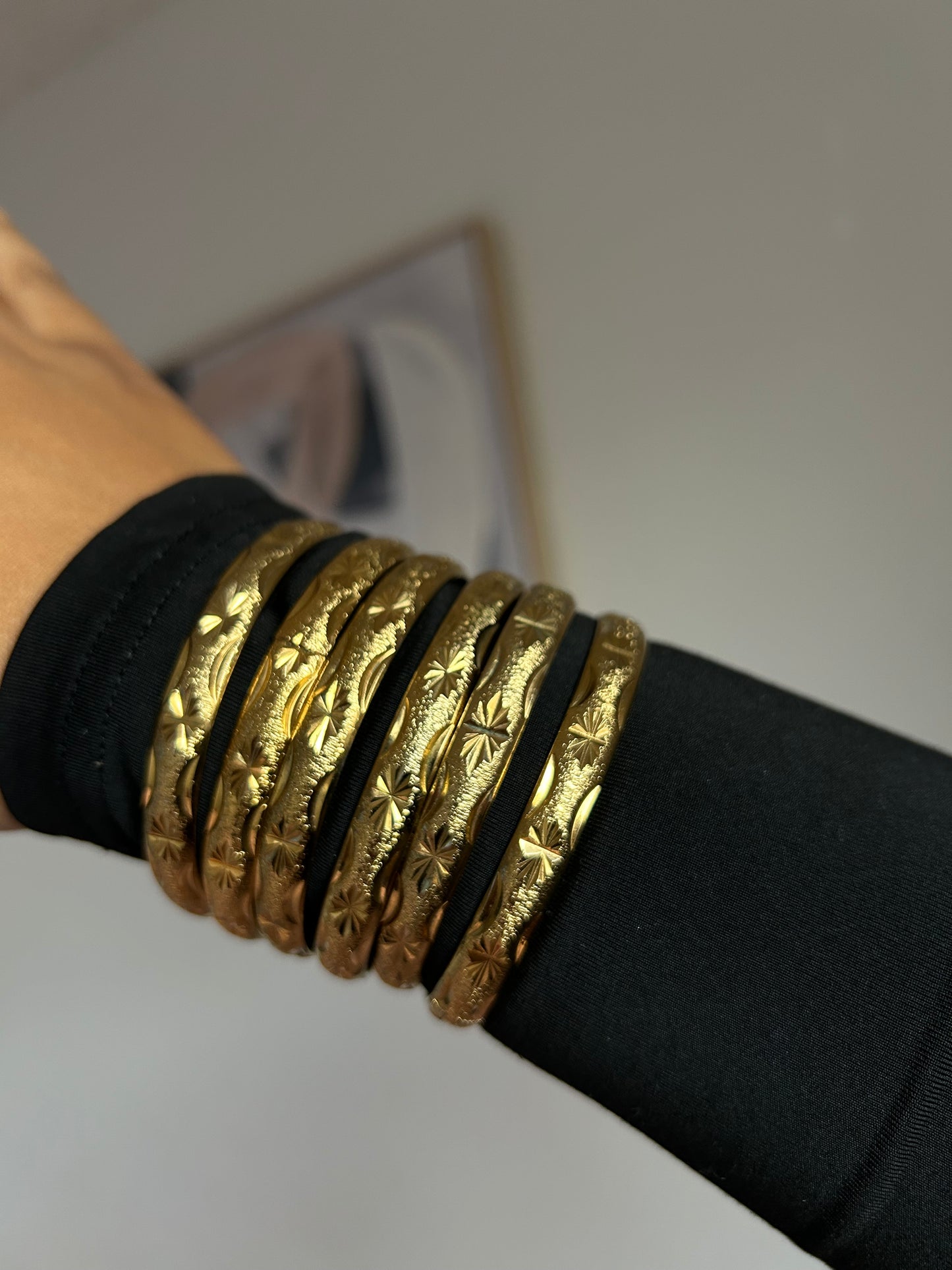 Gold Bangles