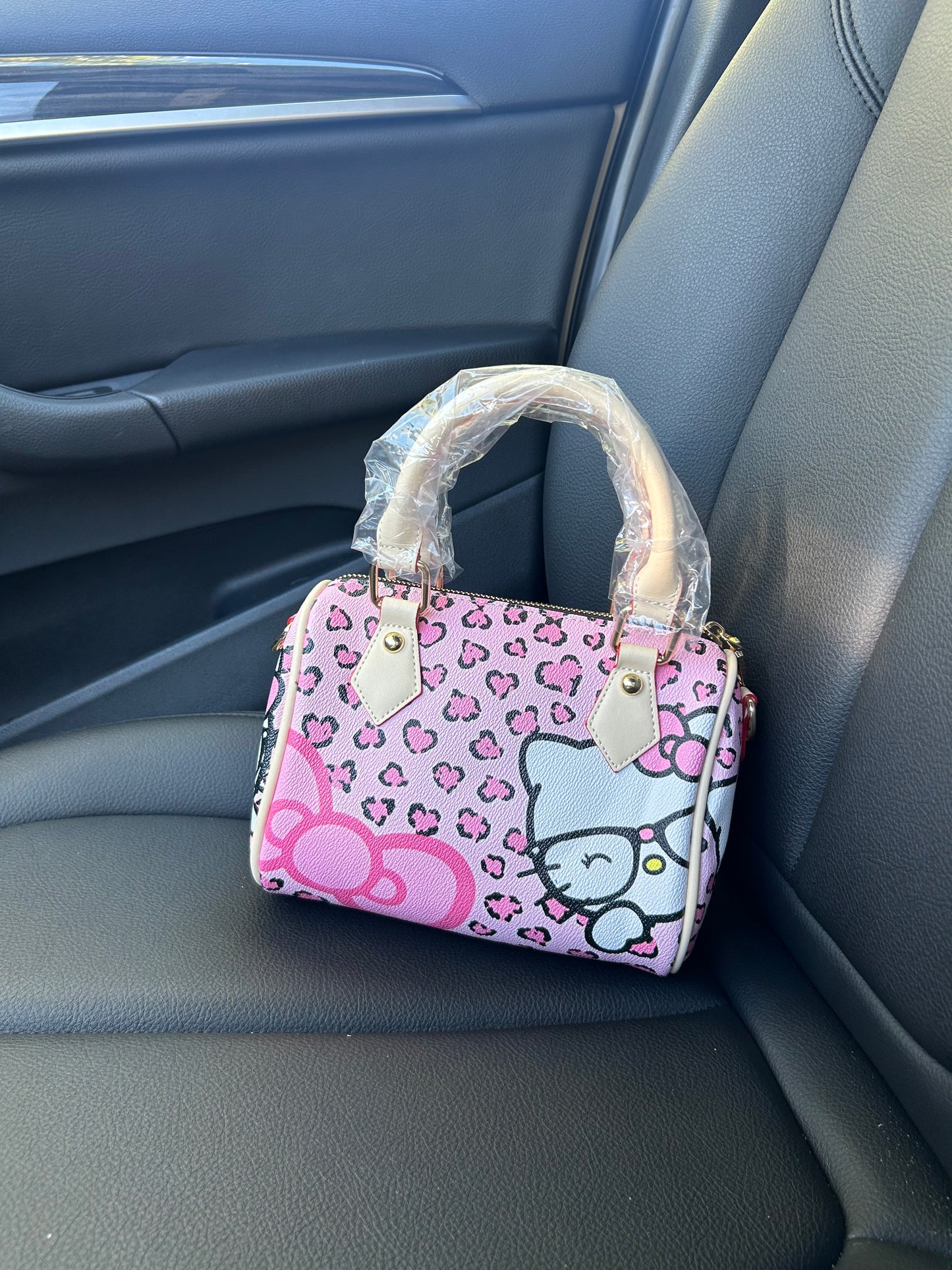 Pink Leopard HK Pillowbag