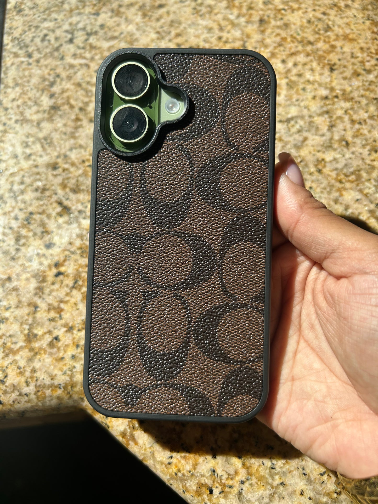 Brown Luxury Protective Phone Case