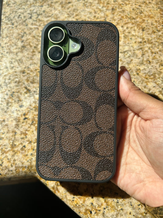 Brown Luxury Protective Phone Case