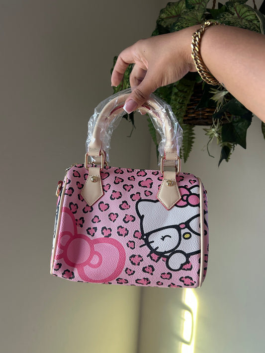 Pink Leopard HK Pillowbag