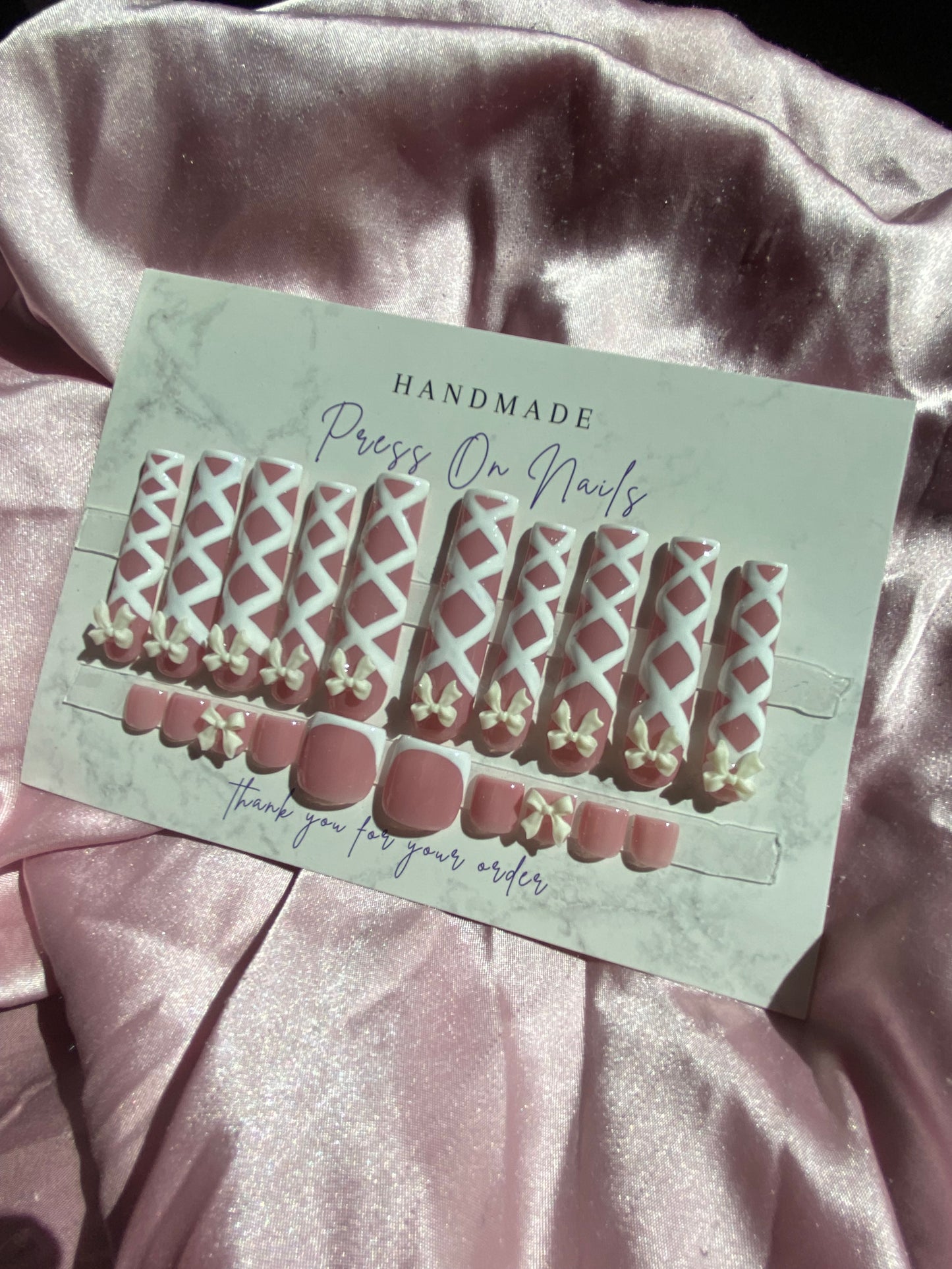 Coquette Ballet Deluxe Nail Set