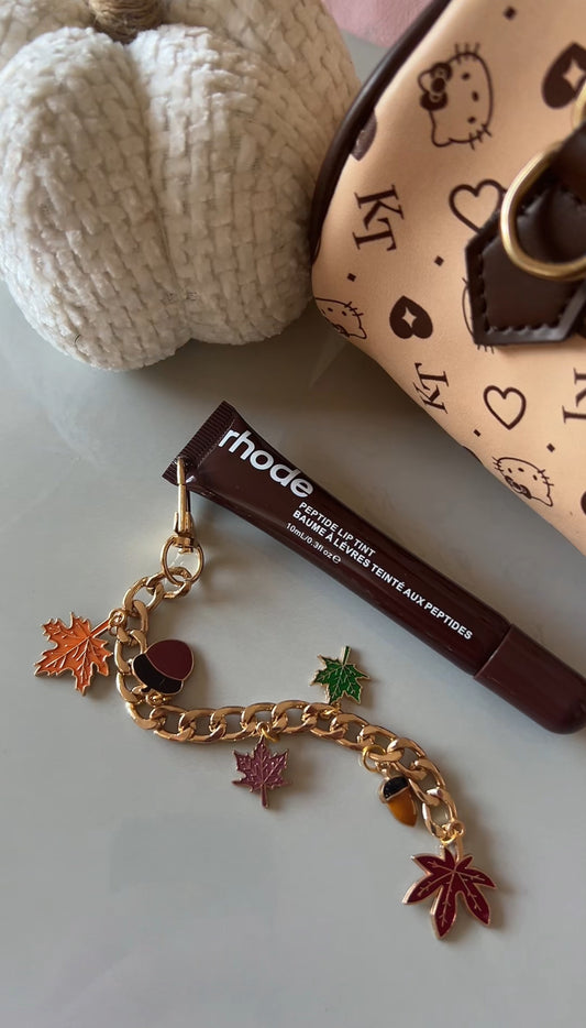 Toasted Leaf Keychain