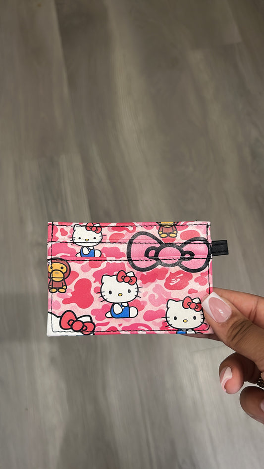 Pink Bape HK CardHolder